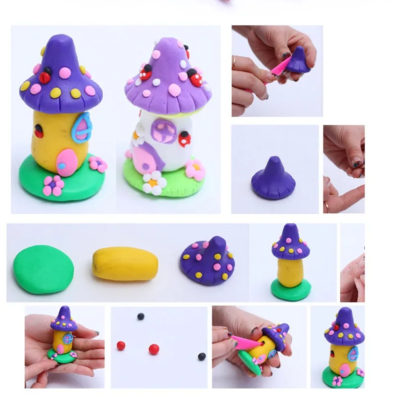 100g Handmade Wholesale Custom Colorful Safe Oven Bake Polymer Clay