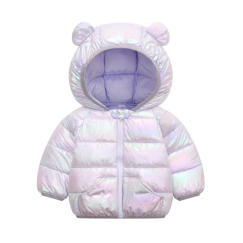 
2020 Winter Kids Clothing Children Clothes Cute Warm Light Hooded Boys Girls Baby Down Padded Jacket Coats 