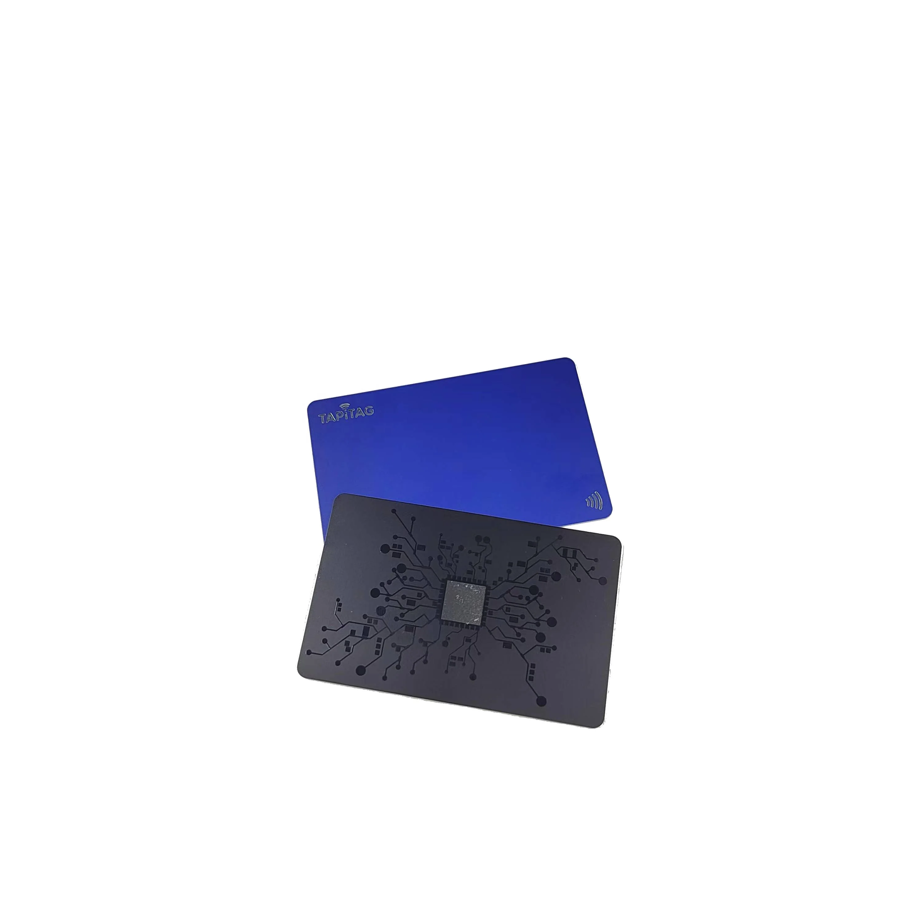 Hot Sell Customized All Matte RFID NFC Smart Business Card Plastic Gift Card With Logo/ Qr Code/Gold Foil