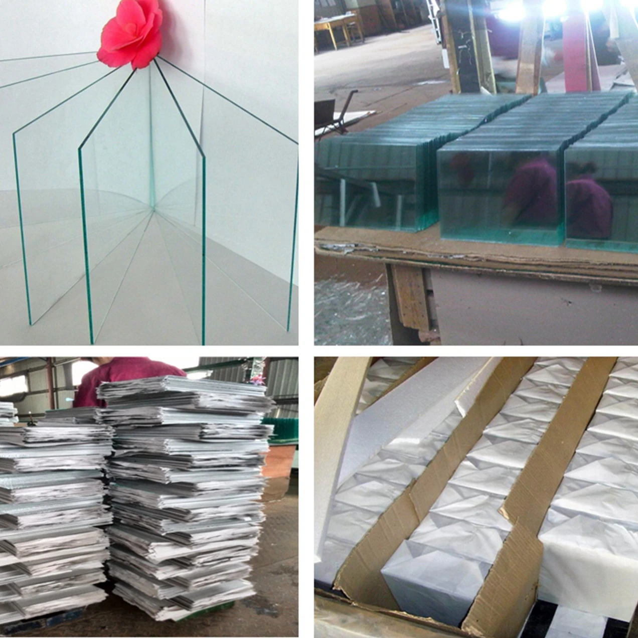 good quality super thin glass 1mm-2mm sheet glass