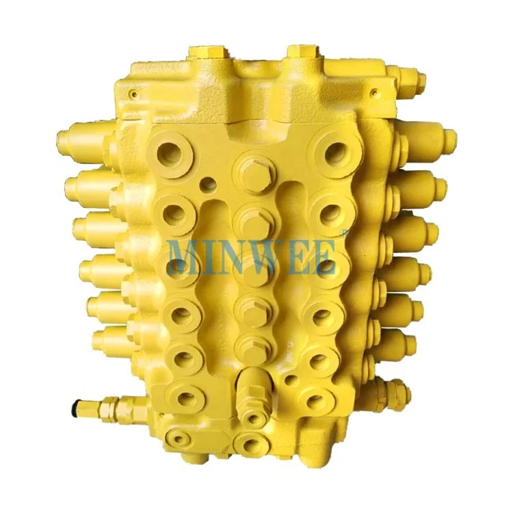 Excavator parts PC130-8 PC130-7 PC120-8 PC120-6 PC128US-1 control valve  723-56-11200  723-57-11700 hydraulic main control valve