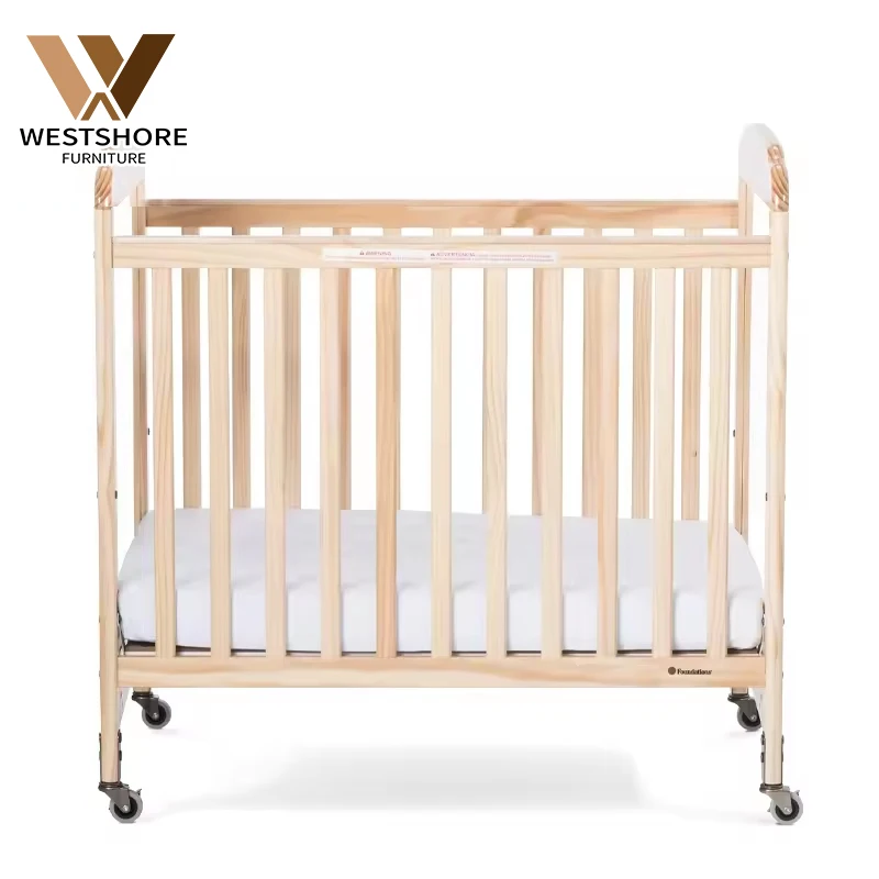 Kids Solid Wooden Single Bed for Kindergarten Kids Resting Bed Daycare Furniture Sleeping Cot for Kids wooden Baby Crib