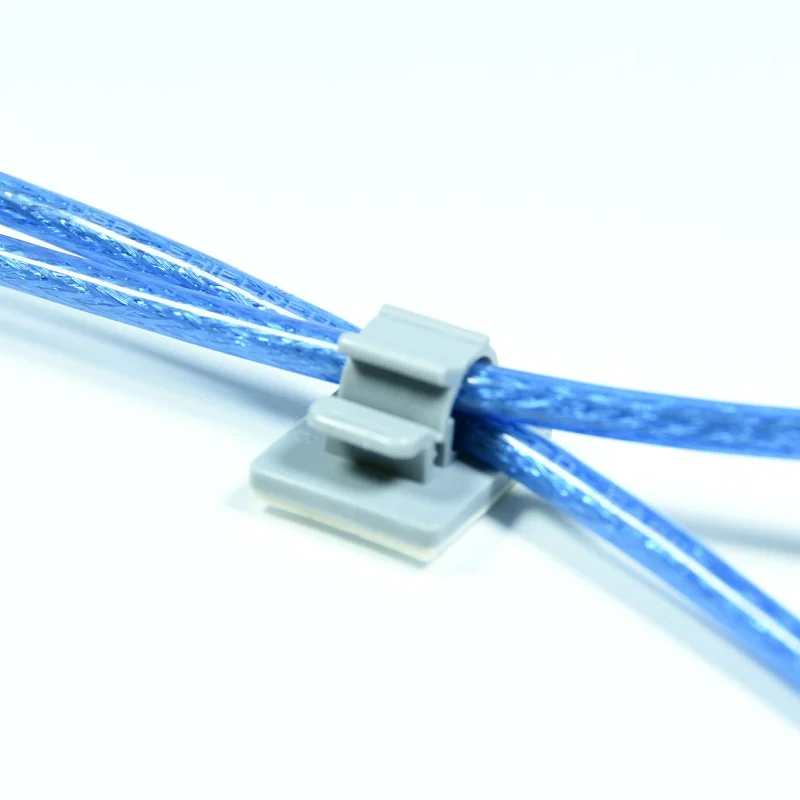 Nylon Adjustable 3M Adhesive Car Cable Clip Plastic Wire Clip