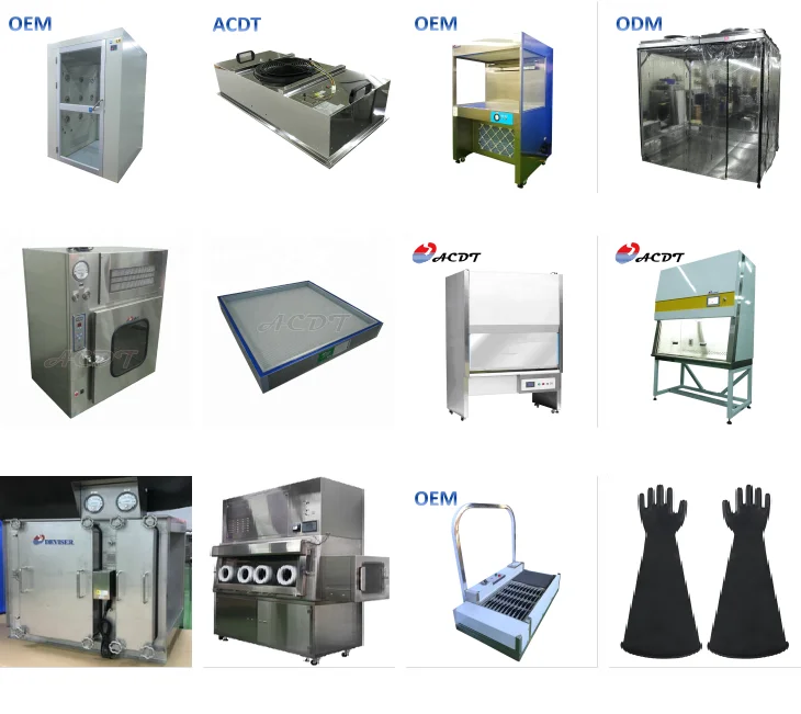 h13 h14 mini-pleat hepa filter for ffu