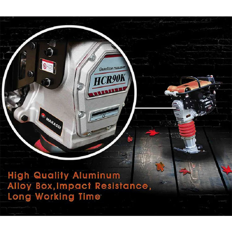 Factory Sale Various Handheld Tamping Rammer Machine Gasoline Engine Compactador Tamping Rammer