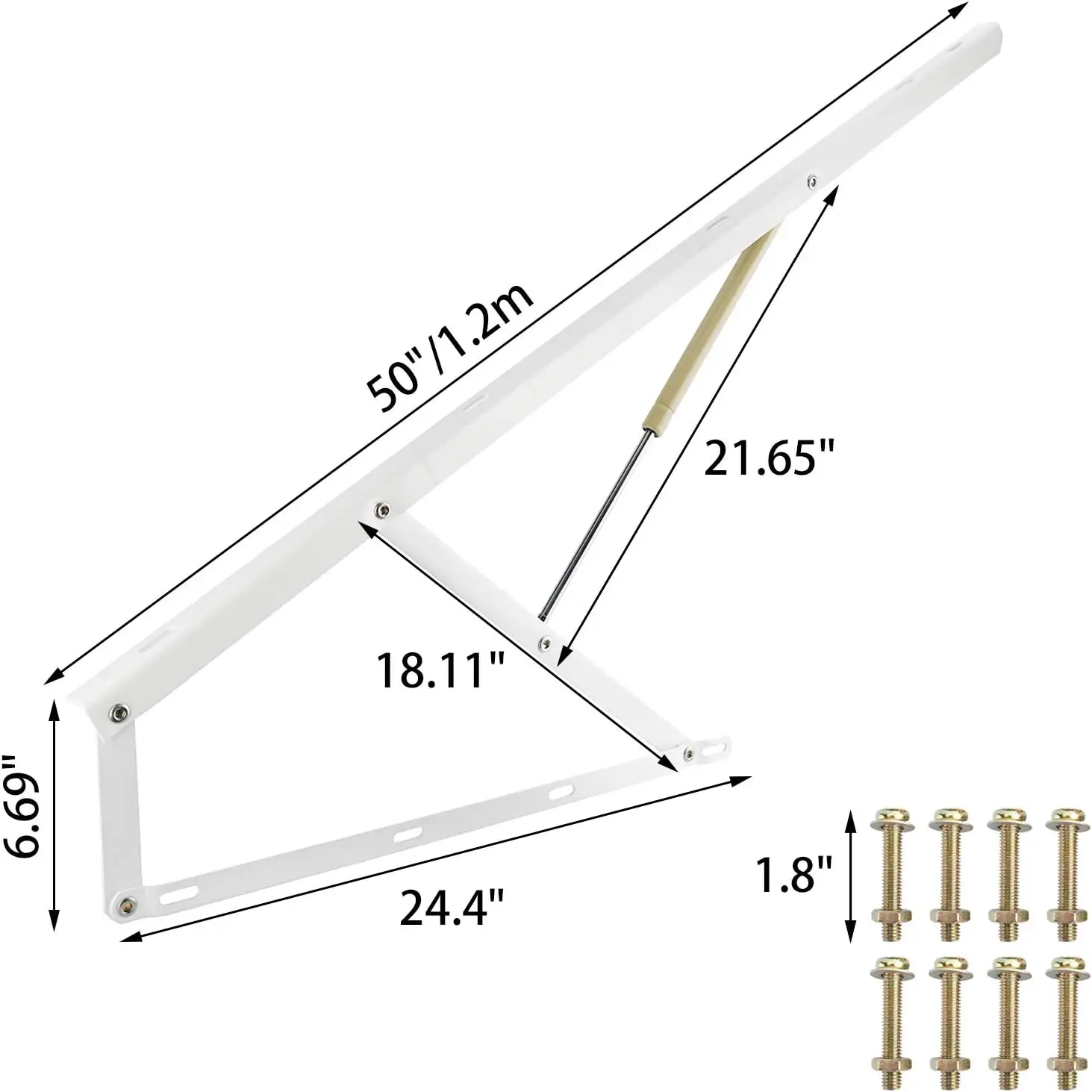 heavy duty lift hydraulic frame gas double up automatic bed lifting mechanism for murphy beds