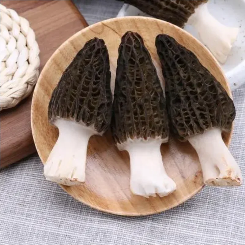 High Quality Dried Morchella Esculenta Truffle Whole Shiitake Mushroom Packaged in Bag Raw and Dried from Wild Source