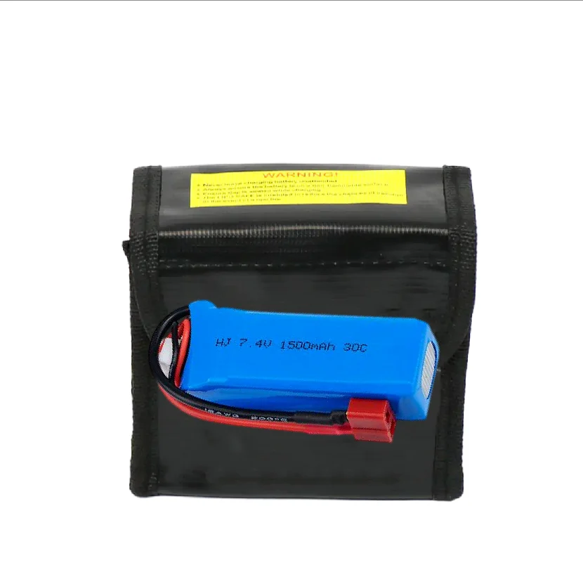 Silicone Coated Explosion proof Lipo Battery Safe Bag