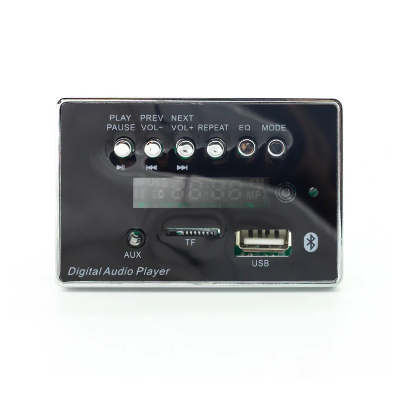 wholesale MP3 Decoder Board Car Player Module FM Radio Intergrated  Tf Card USB AUX slot blue tooth5.0