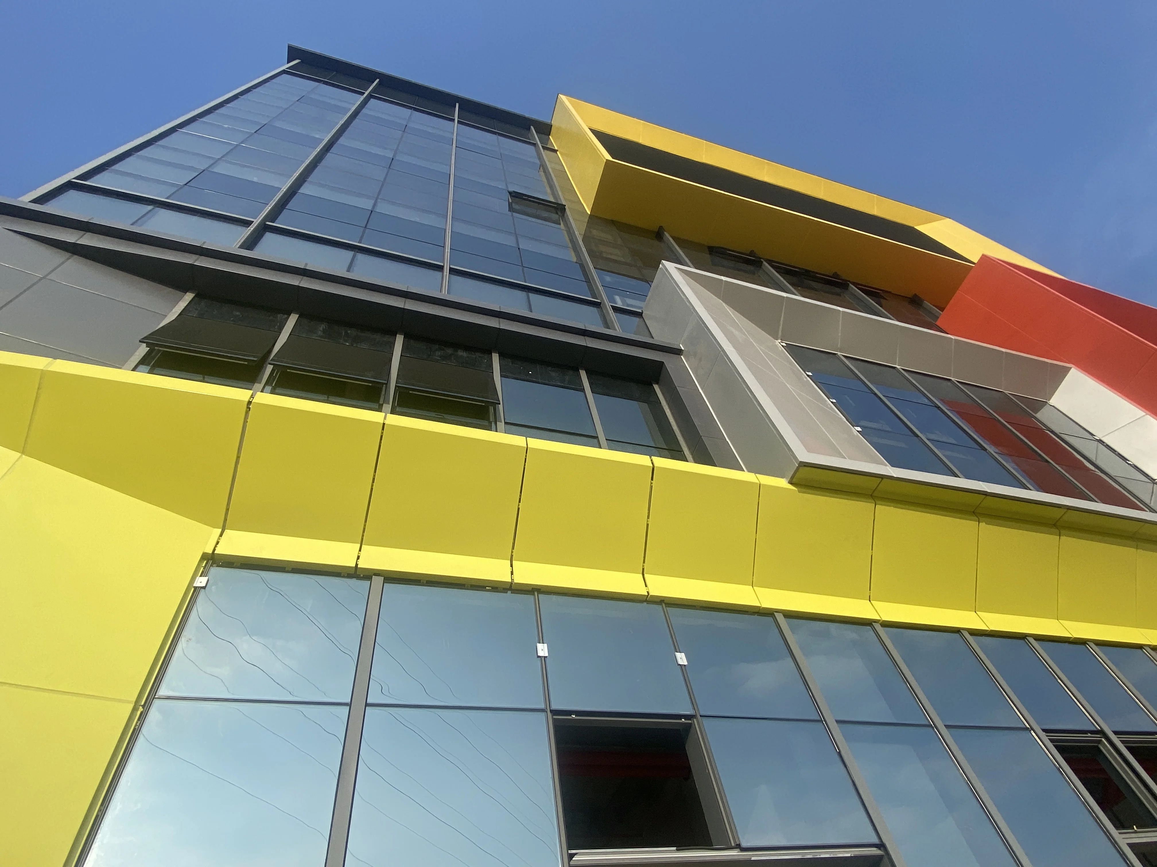 Aluminum Wall Cladding PVDF Coating  Aluminium Decoration Panel Metal Facade Panel System