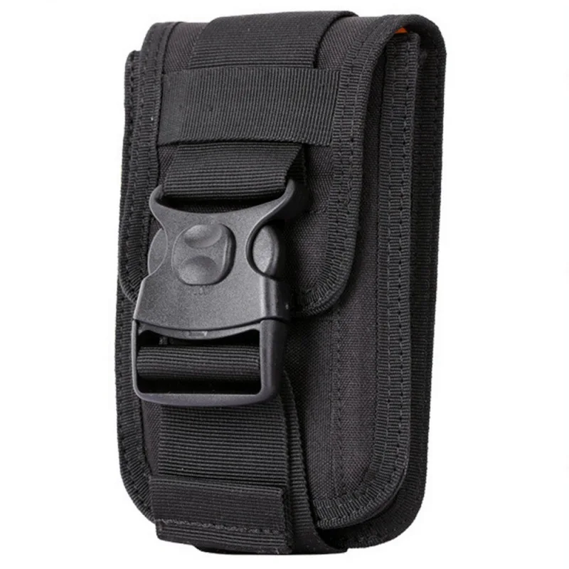 OEM Tactical Molle Phone Pouch with Compass Buckle Factory Molle Cell Phone Pouch Holster Universal Belt Waist Bag