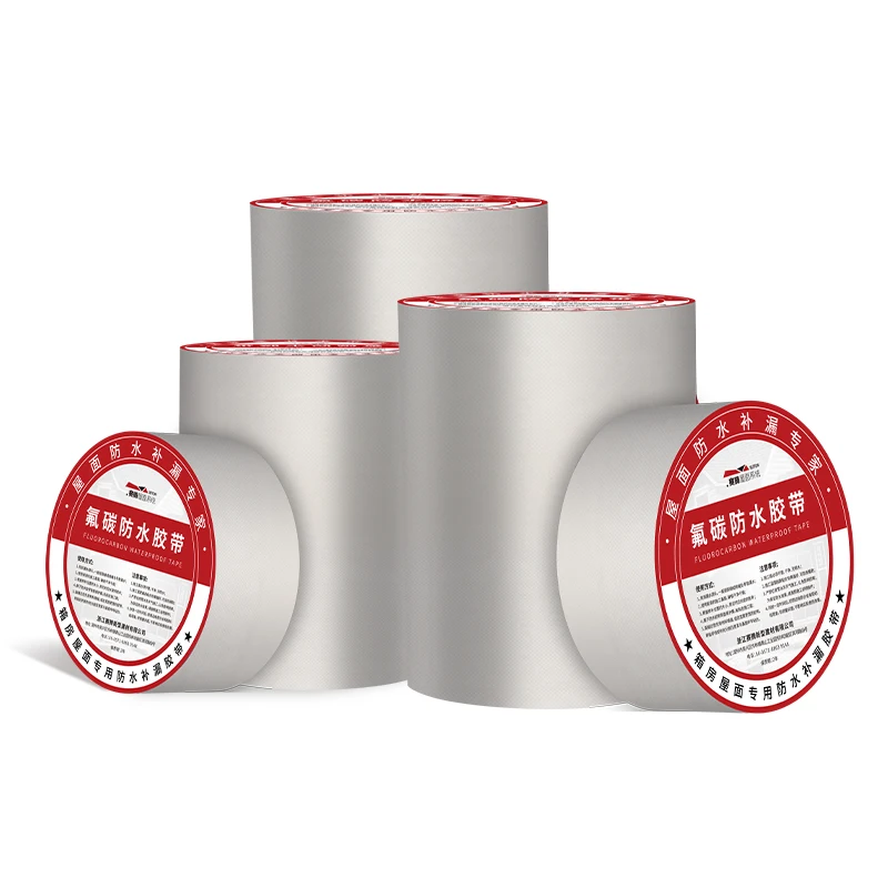 Hot Selling Strong Waterproof Pipe Leakage Waterproofing Repair Construction Strong Double Sided Aluminium Foil Butyl Tape