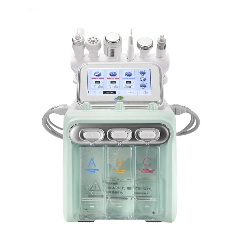 2021 Sales Multi-functional H2o2 Hydrafacials Beauty Machine High Frequency Microdermabrasion For Skin Rejuvenation
