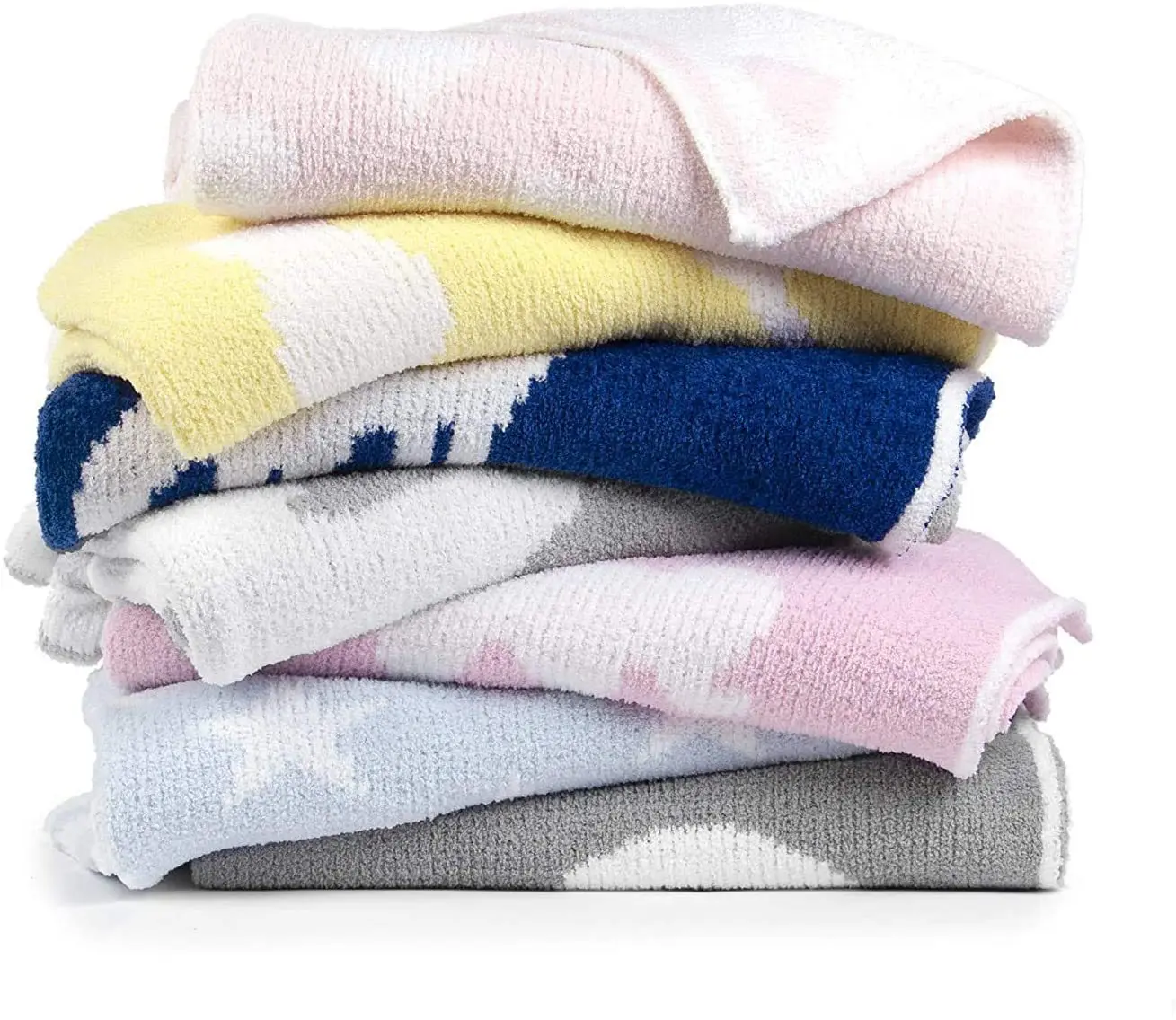 Hot sale Super Soft Warm Fluffy Custom Polyester Microfiber Fleece Cheetah  Knit baby blanket For Winter