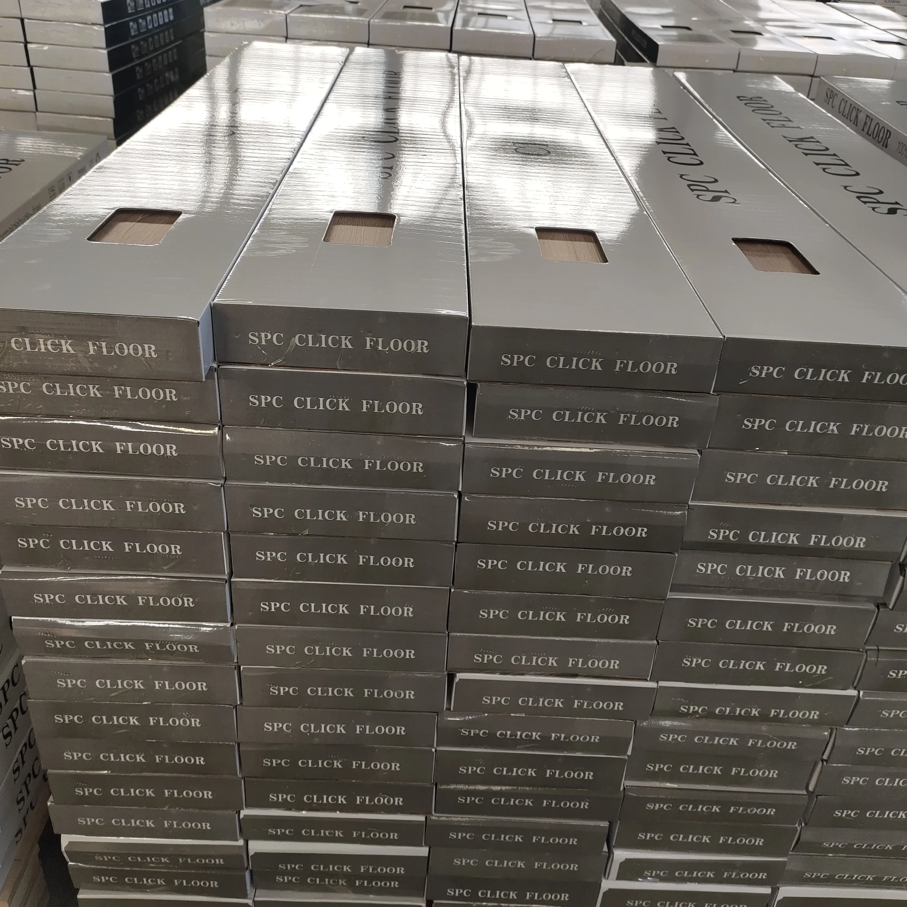 Hybrid Click Lock LVT PVC Material Rigid Core Luxury SPC 4mm 5mm 6mm 7mm 8mm Vinyl Flooring With Attached Foam