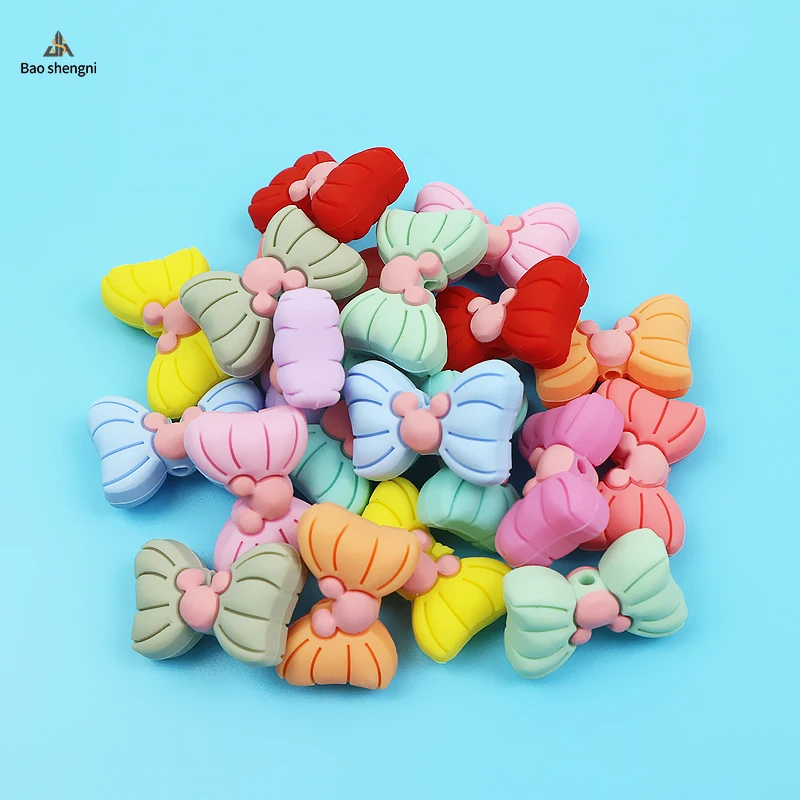 Wholesales Radish Baby Silicone Beads BPA Free Soft Sensory Baby Teether Mixed And Match Beads