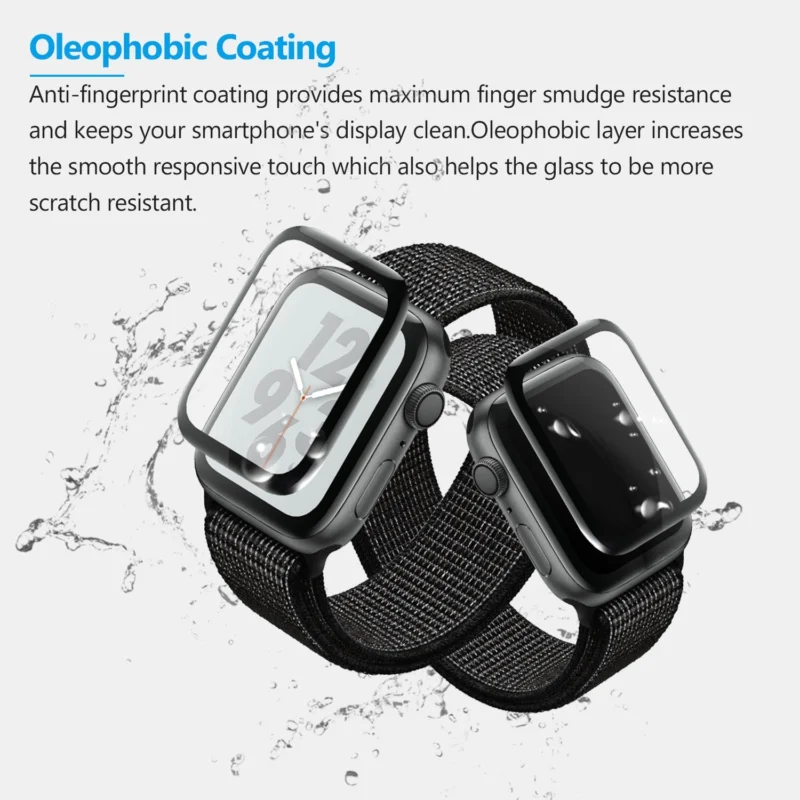  3D полное покрытие от края до закаленное стекло Защита экрана для Apple watch iwatch 40 мм