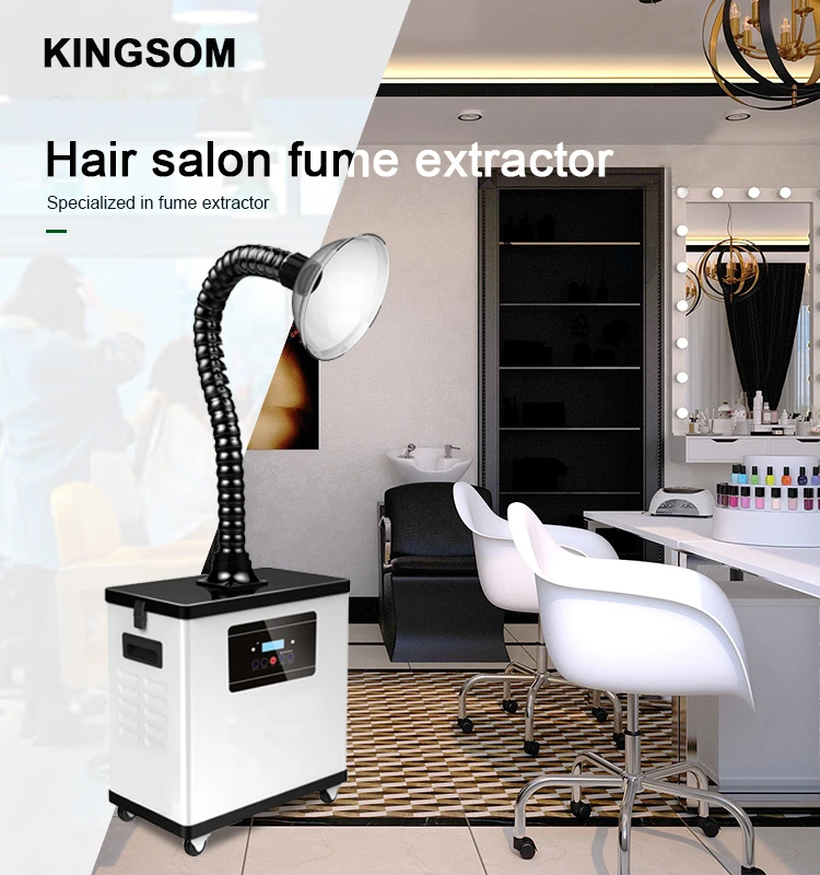 KINGSOM KS-7102 Fume Extractor Beauty Salon Hair Equipment