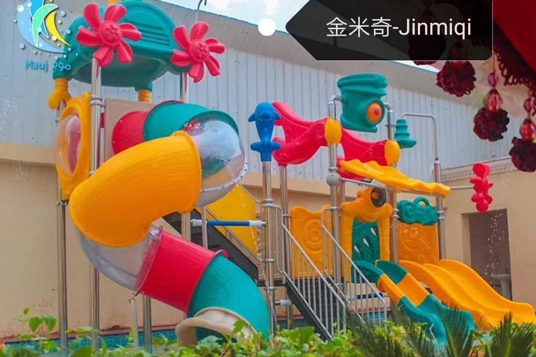 Cheap Customized pool water play equipment water park slides for sale