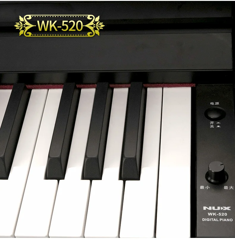 nux brand WK-520 88 keys digital piano for Home intelligent education piano