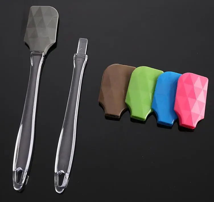 Christmas gift Silicone Rubber Spatula with PP Wood Handle