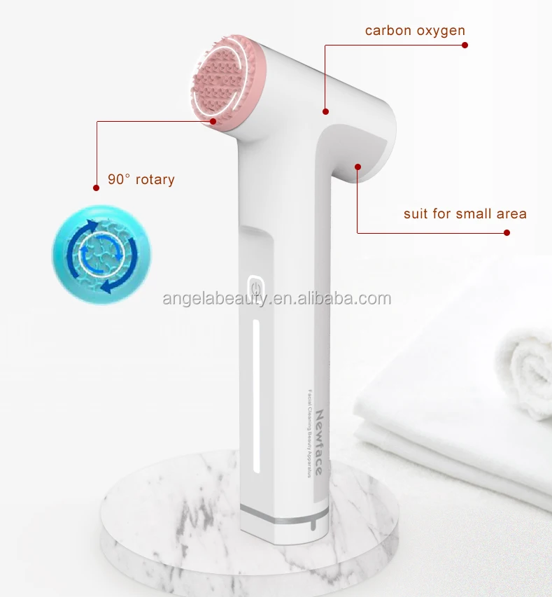CL101 Electric wireless 3in1 sonic brush scrubber face cleaning brush