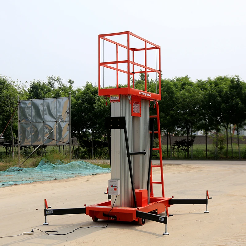 SHANDING Manufacturer Hydraulic Lifting Platform Truck Electric Lift Work Platform