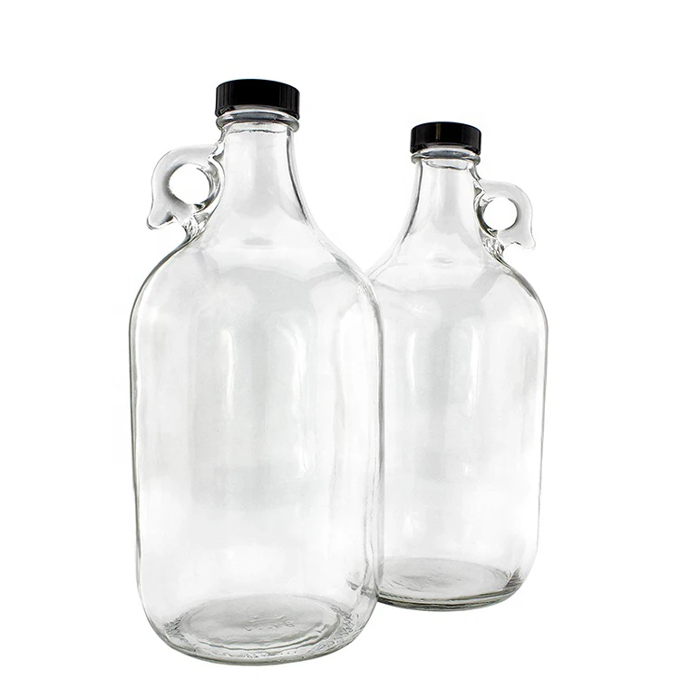 Лидер продаж бутылки для пива из черного стекла объемом 1 л