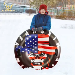 LC Heavy-duty pvc Snow Sled Free Style Snow Sled Christmas Gift Heavy-duty pvc Snow Sled