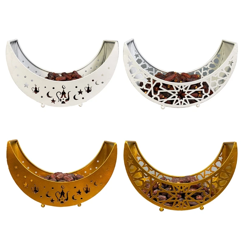 Ramadan Food Muslim Decorations Eid Mubarak Plate Ramadan Serving Trays