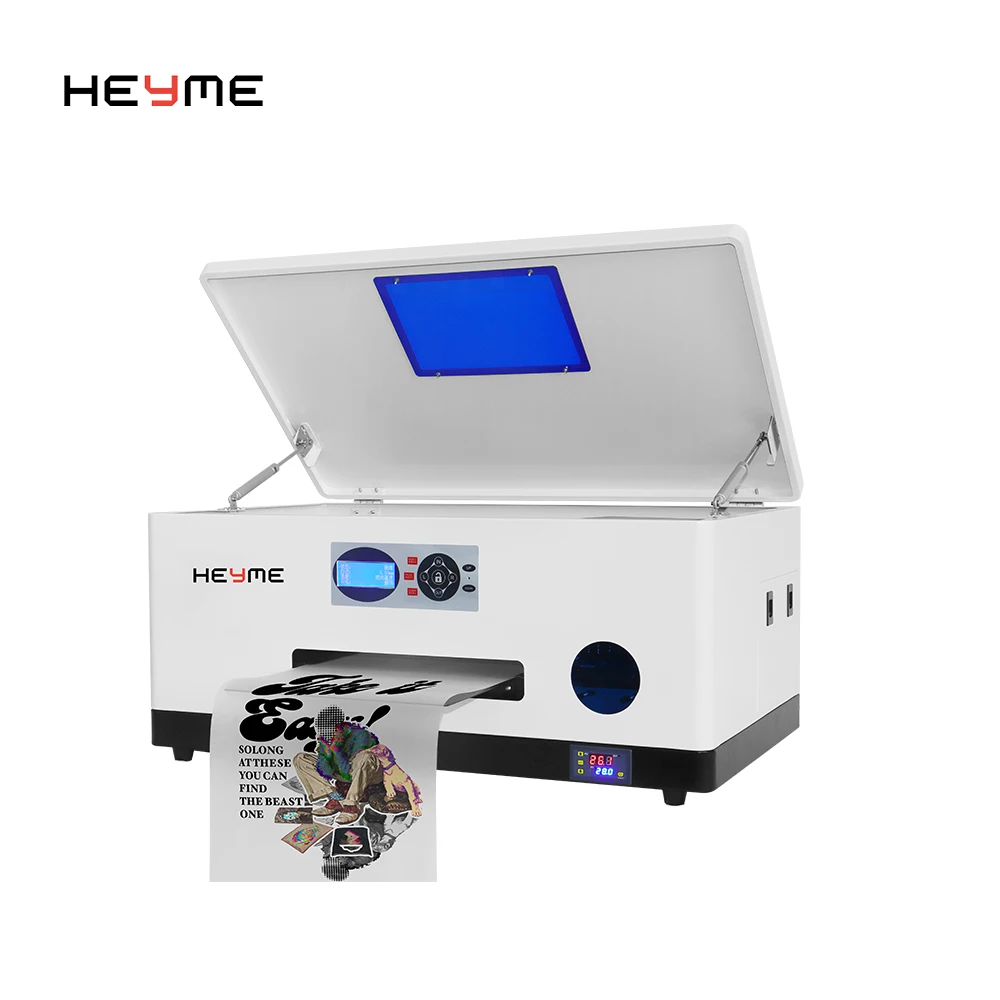 Two head Xp600 By DHL/Fedex/UPS  Professional Manufacturer newest hot selling A3 dtf  roll to roll PET film DTF printer