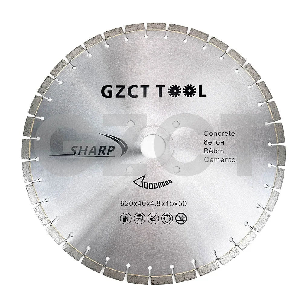620mm 24 Inch Diamond Saw Blade for Cutting Reinforce Concrete Stone Granite