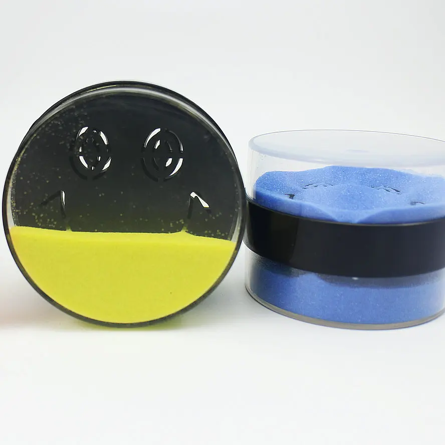 Christmas Gift Acrylic Round Ball Shape Sandglobe Sand Paperweight Box with Custom Logo