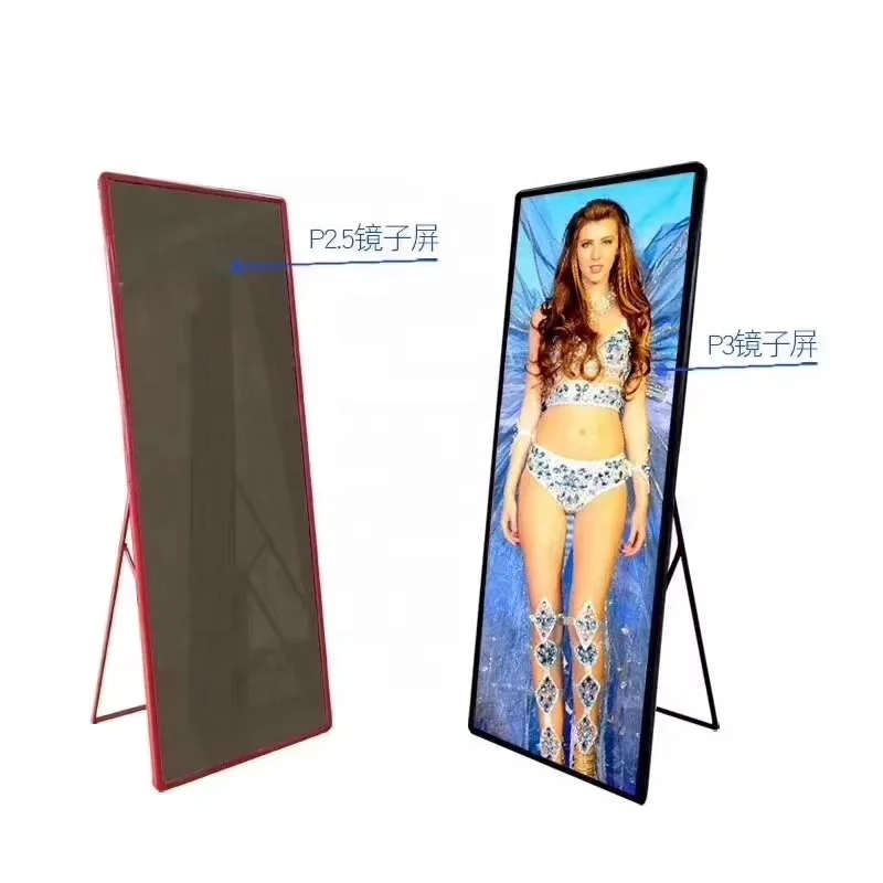HD P2.5 indoor full color advertising led poster display