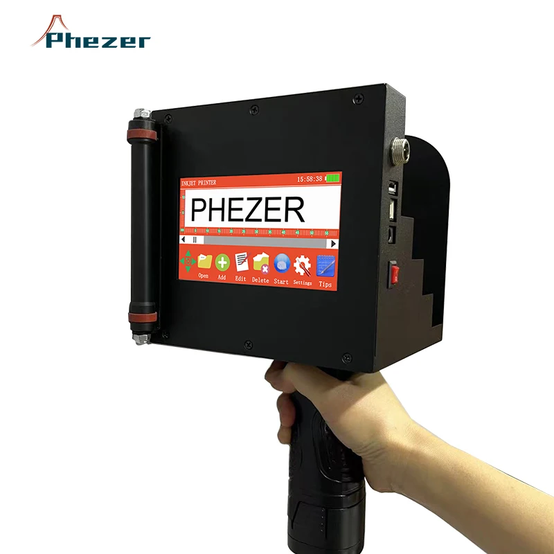 Handheld Printer Smart Inkjet Portable Ink Jet Printer Expiry Date Coding Inkjet Printer