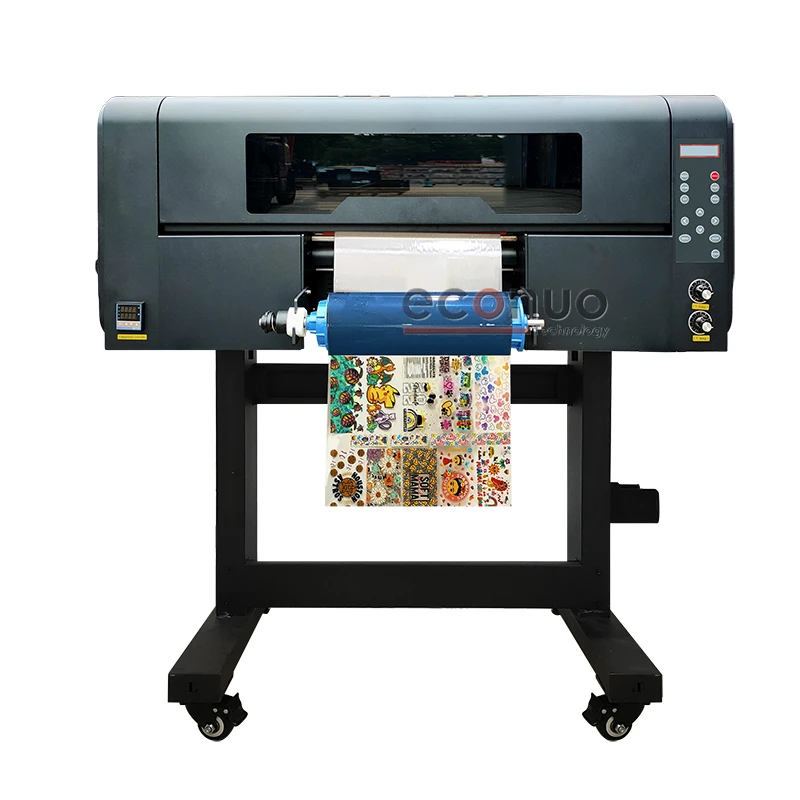 30cm UV DTF Printer roll to roll with i1600 printhead All in  AB film Printing NY-A3SJ 2 head i1600 Printhead  UV DTF PRINTER