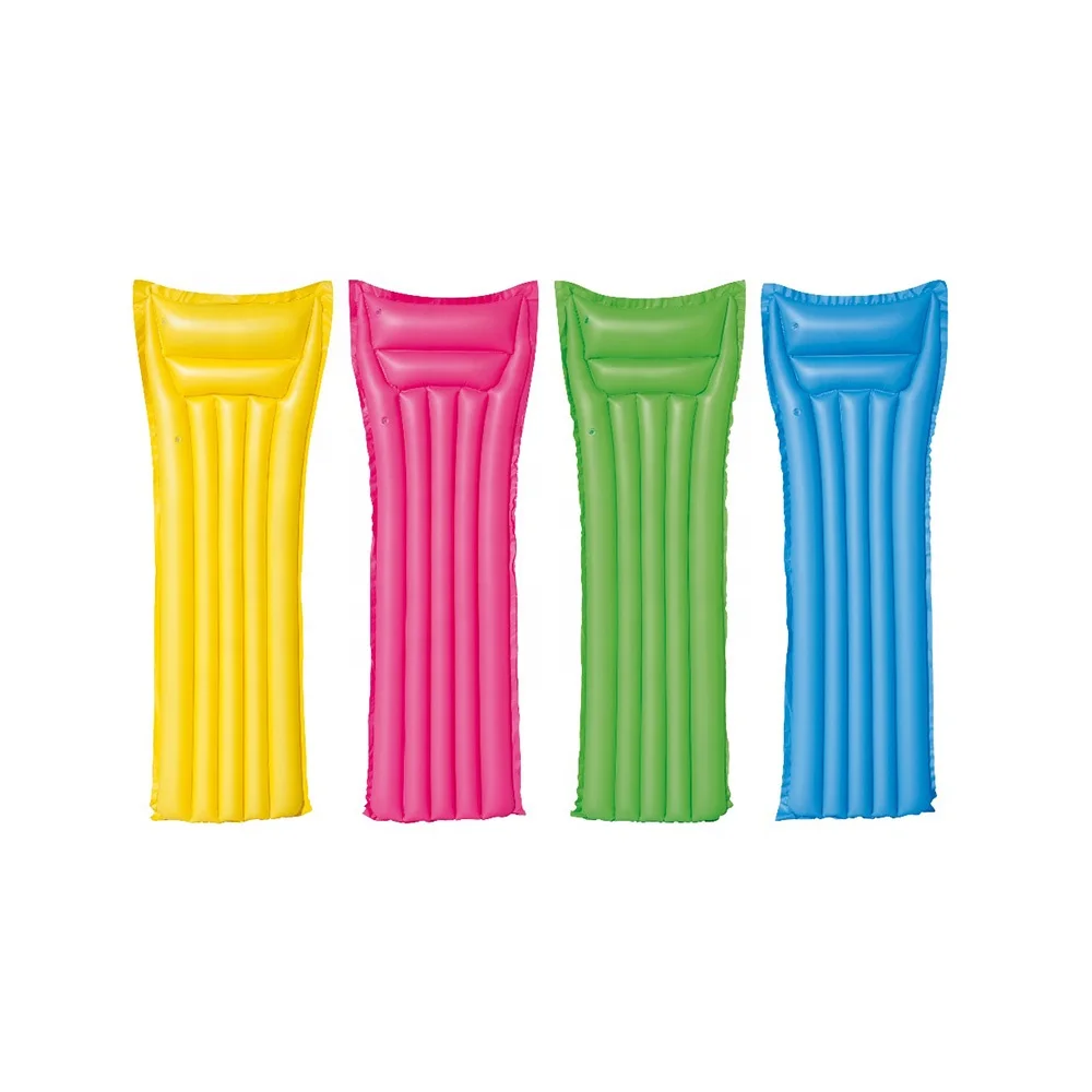 Bestway 44007 H2OGO 6ft x 27in Outdoor Beach Swimming Pool Inflatable Floating Mat Air Mattress