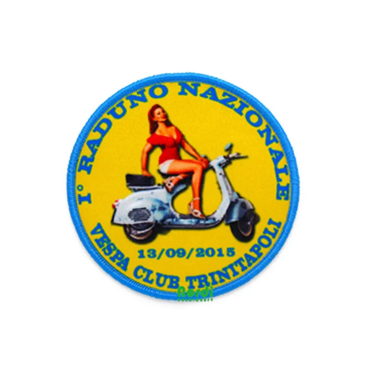 Wholesale Heat Cut Custom Brand Name Sports Club Heat Transfer Printing Paches With Logo Custom