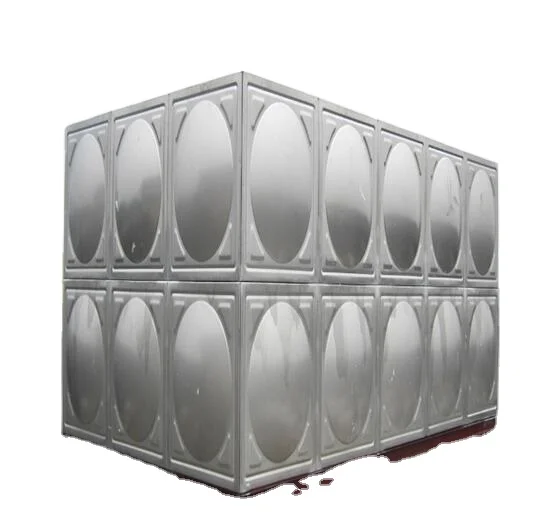 Big volume customized 304 Stainless Hot Water Tank Horizontal Stainless Steel Sectional Water Tank