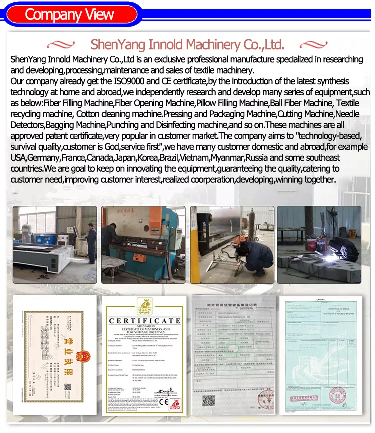 New Innold Cotton Knitting Machine For Making Gloves