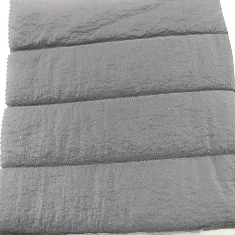 Quilted Nylon Fabric Downproof Quilted Jacket Hot Sale Waterproof Coat Taffeta Fabric Woven Quilting Fabric Grade 4
