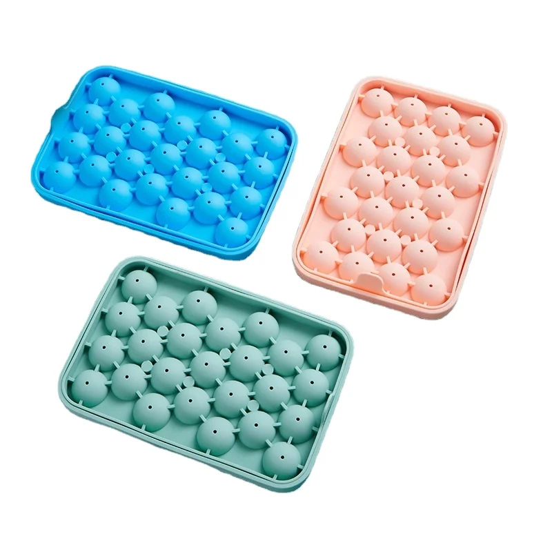 25pcs Round Ball Ice Cube Making Machine Commercial Ice Cube Generator - Xinlike