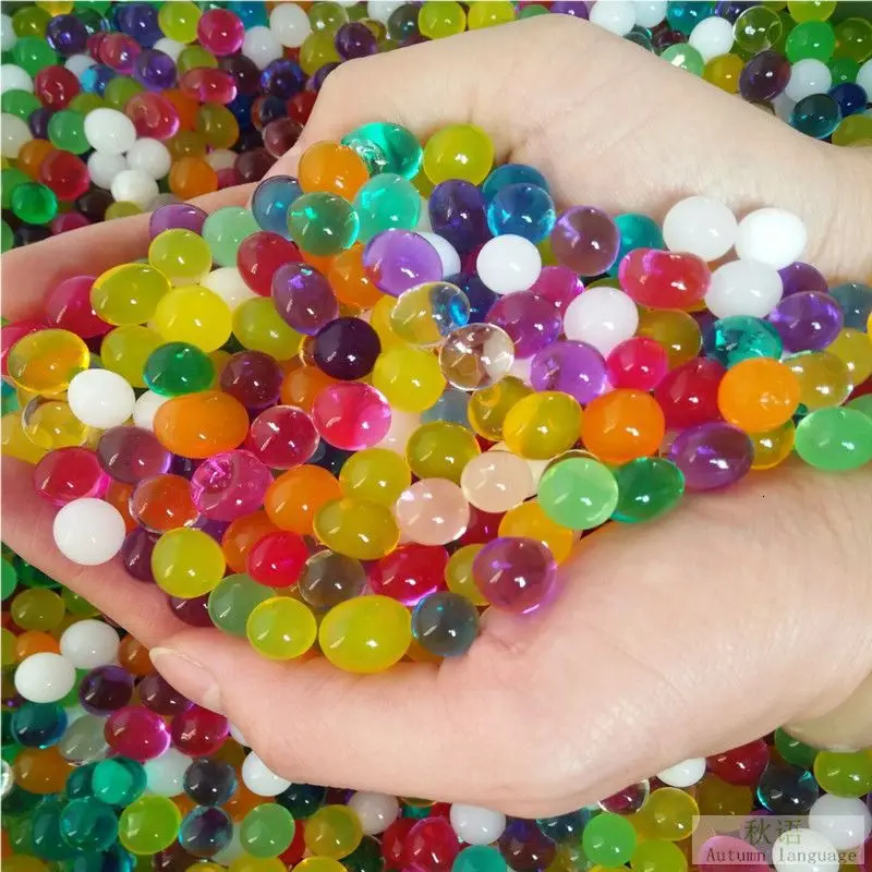 10,000 Particles Per Pack Crystal Mud Bubble Large Beads Hydroponic Plant Beads Hydroponic Beads Crystal Baby Water