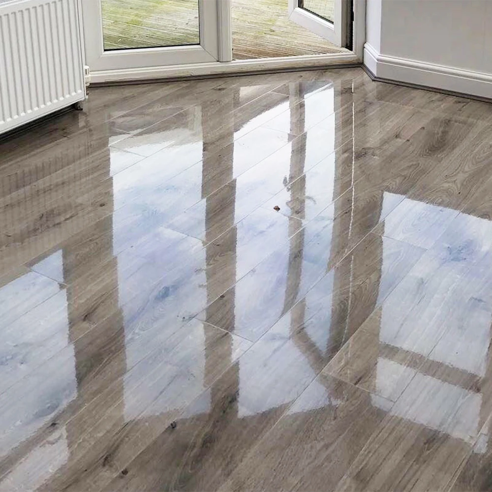 Wear Resistant Hdf Economic Wood 10mm 12mm Indoor Residential Wooden Laminate Flooring