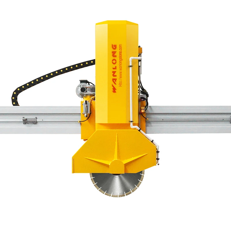 Wanlong PLC 400/600 Laser Bridge Cutting Machine Saw Machine Stone Cutting Machine Auto Bridge Saw for Slab Sheet Board Cutter