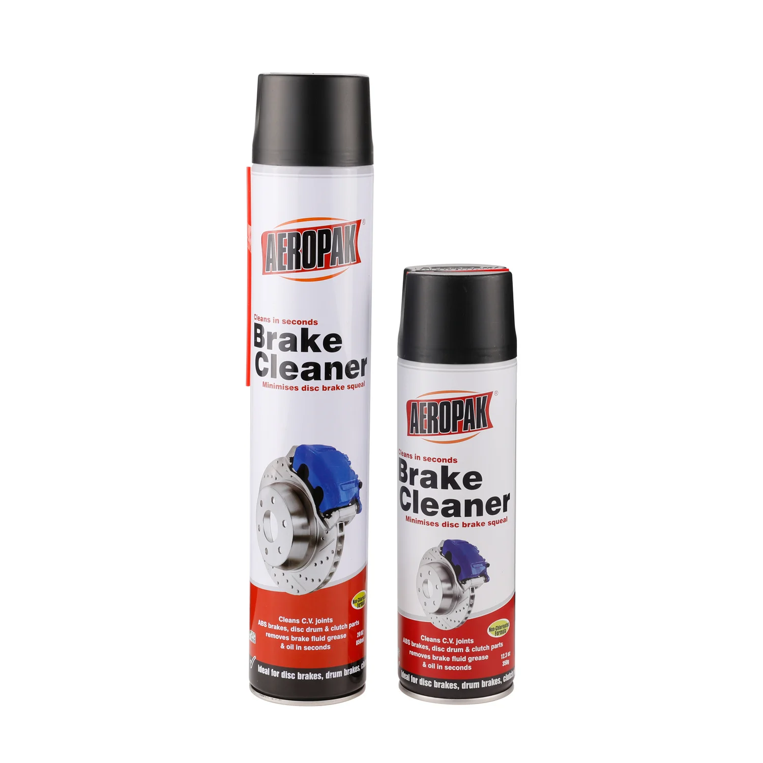 AEROPAK 500ML Aerosol Car Cleaning Products Frenos Llimpiador Spray Degreaser Autopflege  Brake Dust Cleaner Spray For Car