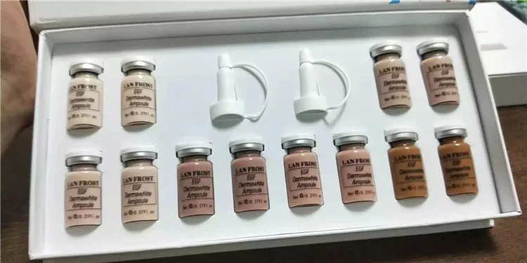 bb shine glow drame whiten /derma white bb ampoule glowing /bb meso glow foundation out box