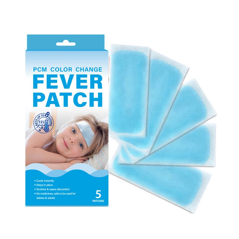 No-Side Effect Fever Reducing Patches Ice Cooling Gel Fever Patch Anti-fever Patches