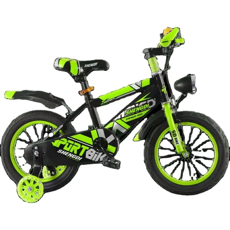2024 newest model 12 14 inch kid princess bike with training wheel children bicycle soft seat child cycle kids bicycle