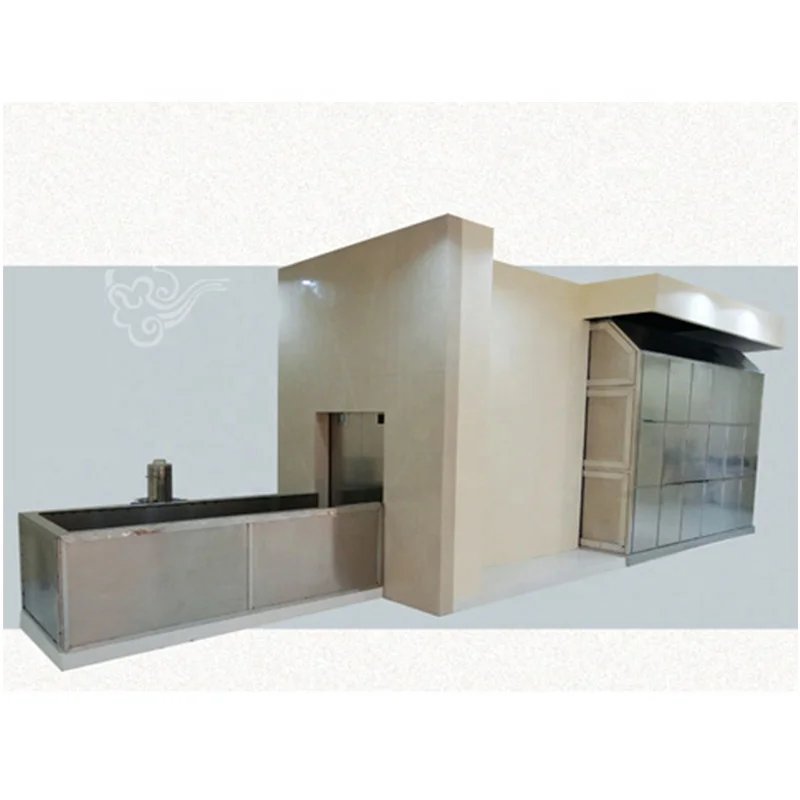 Southeast Asia free door-to-door training installation cremation machine human incinerator  cremated machine
